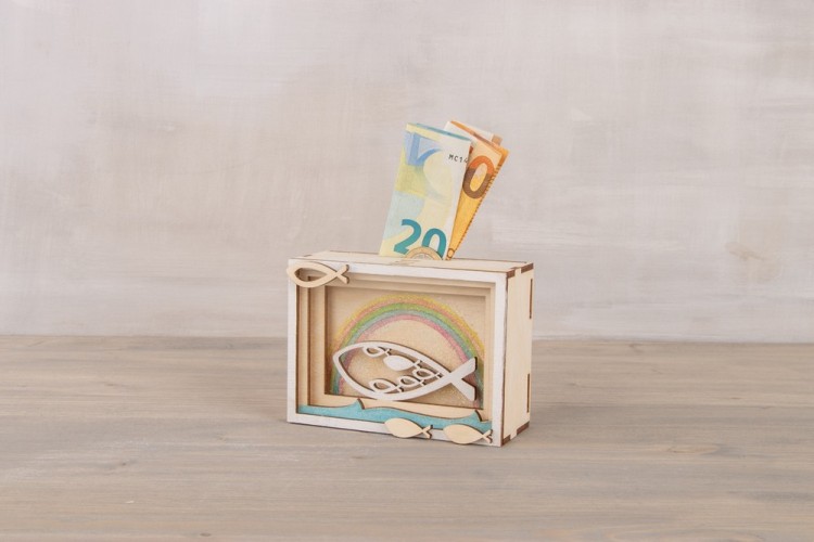 Rayher 62925505 Набор для сборки 3D модели "Рыбка"