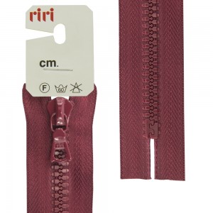 Riri 5723220/20/2411 Молния тракторная, неразъемная, 6 мм, 20 cм, бордовый