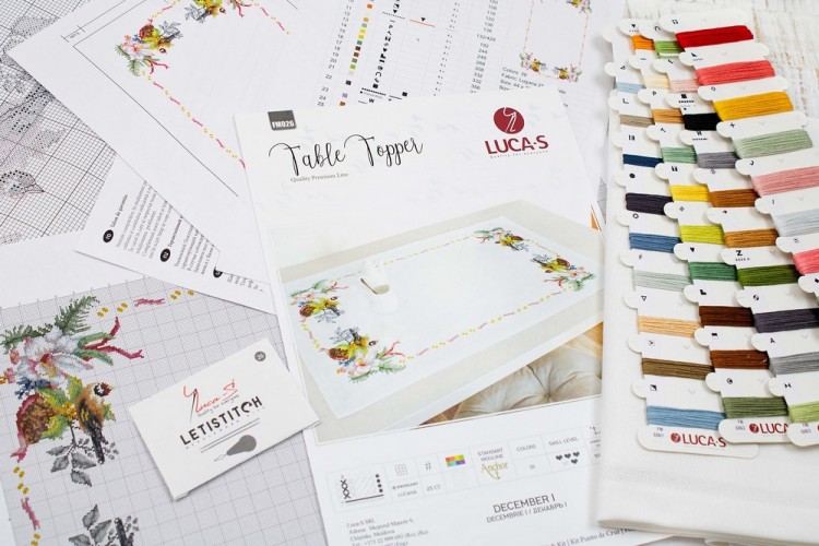 Набор для вышивания Luca-S FM026 Салфетка