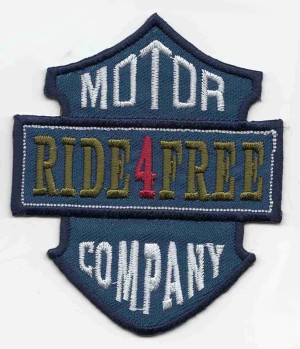 HKM 33835/1SB Термоаппликация "Ride 4 Free"