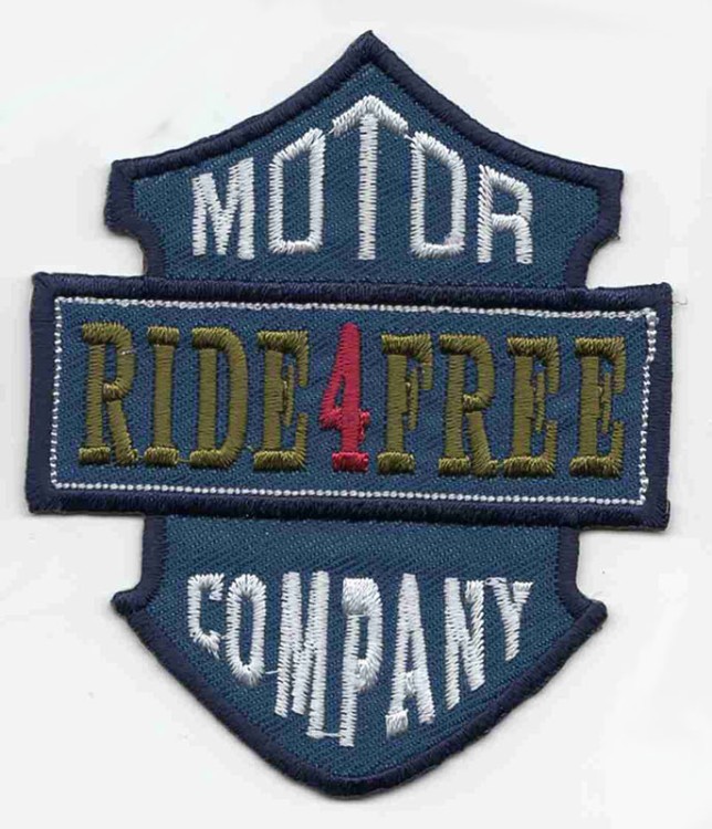 HKM 33835/1SB Термоаппликация "Ride 4 Free"