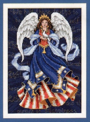 Dimensions 06911 Patriotic Angel (made in USA)