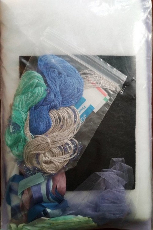 Ribbon Embroidery VCC018 Paula Polar Bear's (Полярная медведица Пола)