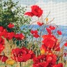 Набор для вышивания Maia APC416 Clifftop Poppies View (Вид на маки со скалы)