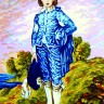 Collection D'Art 10454 Ткань с рисунком для вышивания