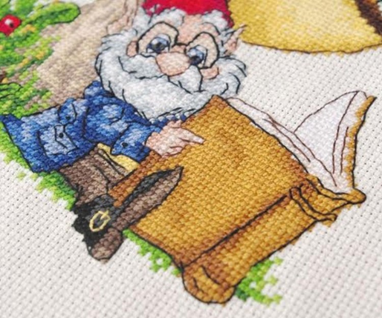 Набор для вышивания Мережка K-62 Под грибочком