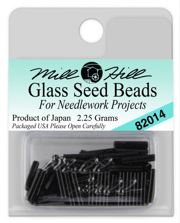 Mill Hill 82014 Black - Бисер Medium Bugle Beads