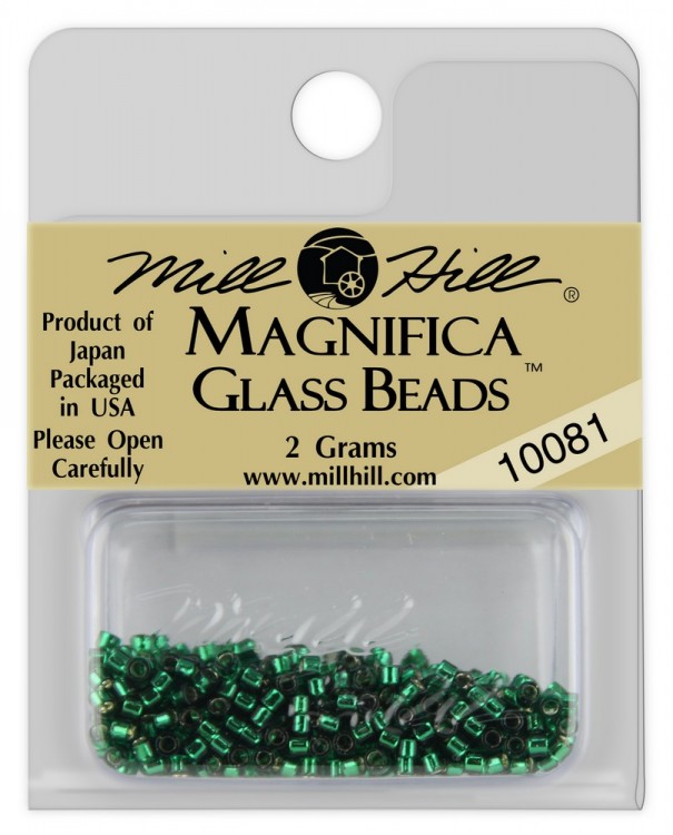 Mill Hill 10081 Brilliant Green - Бисер Magnifica Beads