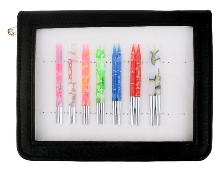KnitPro 71505 Набор "Deluxe Set Special IC" съемных укороченных спиц "Marblz"