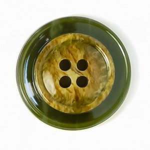 Disboton 14883-15-00017/4 Пуговицы Elegant, оливковый, бежевый