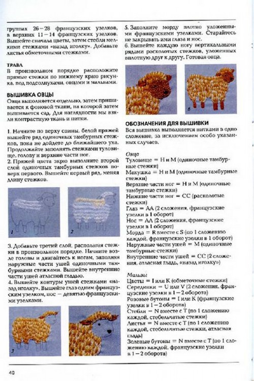 ИЗЫСКАННАЯ ВЫШИВКА ШЕРСТЯНЫМИ НИТКАМИ: Цветочные композиции, картины с животными