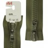 Riri 6016575/70/2827 Молния тракторная, разъемная, 2 замка, 8 мм, 70 cм, хаки