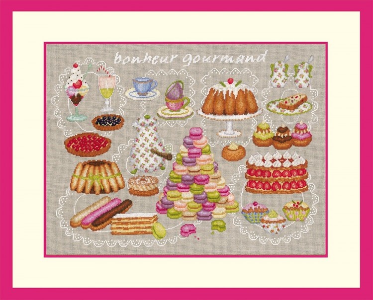 Набор для вышивания Le Bonheur des Dames 1155 Bonheur Gourmand (Cчастье лакомки)