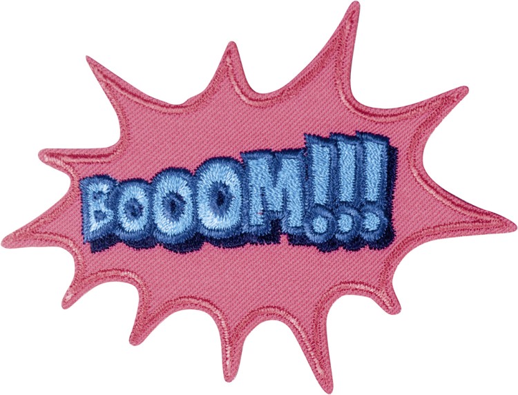 HKM 42774 Термоаппликация "Boom"