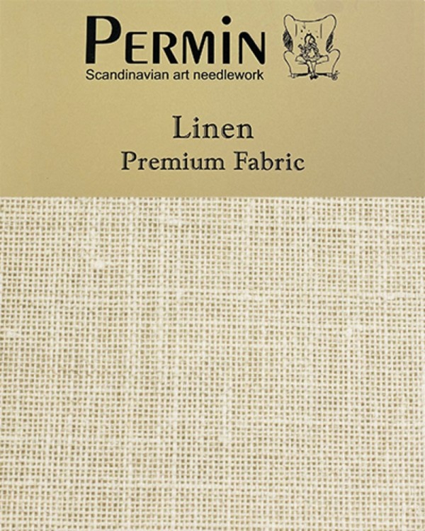 Permin CL059L/140 Канва Linen 18ct - отрез 50 x 70 см