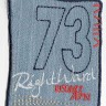 HKM 33792/1SB Термоаппликация "73 Rightward"