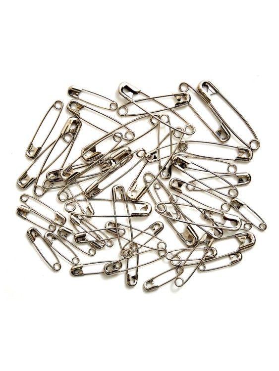 Hemline HGC415.S.01 Булавки английские в баночке-органайзере, ассорти