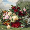 Белоснежка 253-AB Розы и ягодная корзина