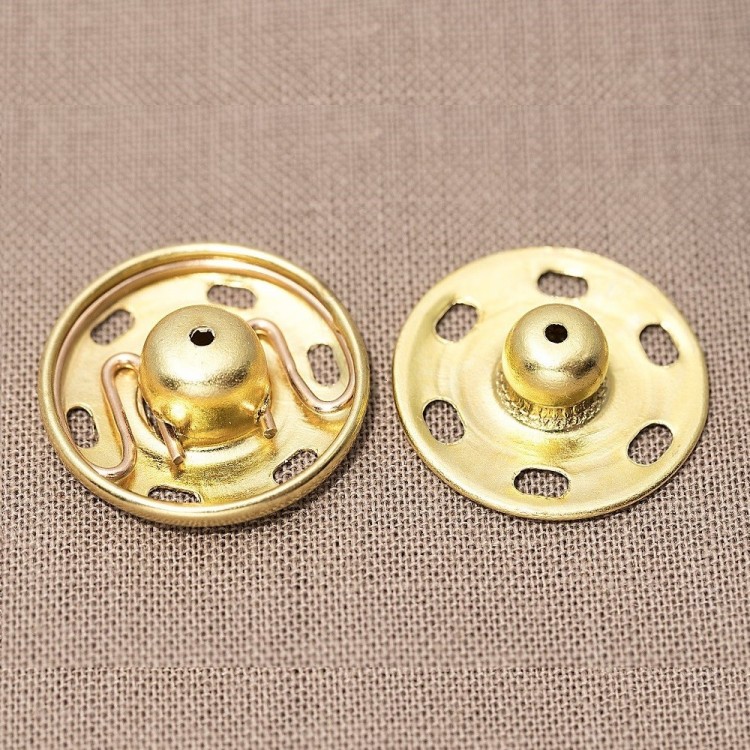 Hemline 420.18.G Кнопки пришивные металлические с защитой от коррозии