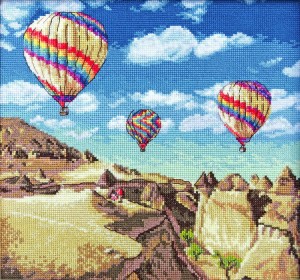 LetiStitch 961 Balloons over Grand Canyon (Воздушные шары над Гранд-Каньоном)