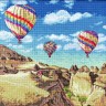 Набор для вышивания LetiStitch 961 Balloons over Grand Canyon (Воздушные шары над Гранд-Каньоном)