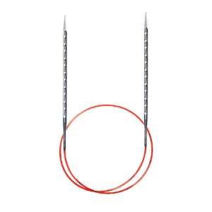 Addi 716-2 Спицы металлические круговые с удлиненным кончиком addiUnicorn Lace 120см