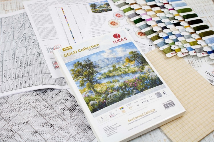Набор для вышивания Luca-S G615 Зачарованный коттедж