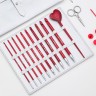 KnitPro 200670 Подарочный набор тунисских съемных крючков "Amore"
