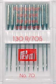 Prym 151542 Иглы для швейных машин с плоской колбой, №70