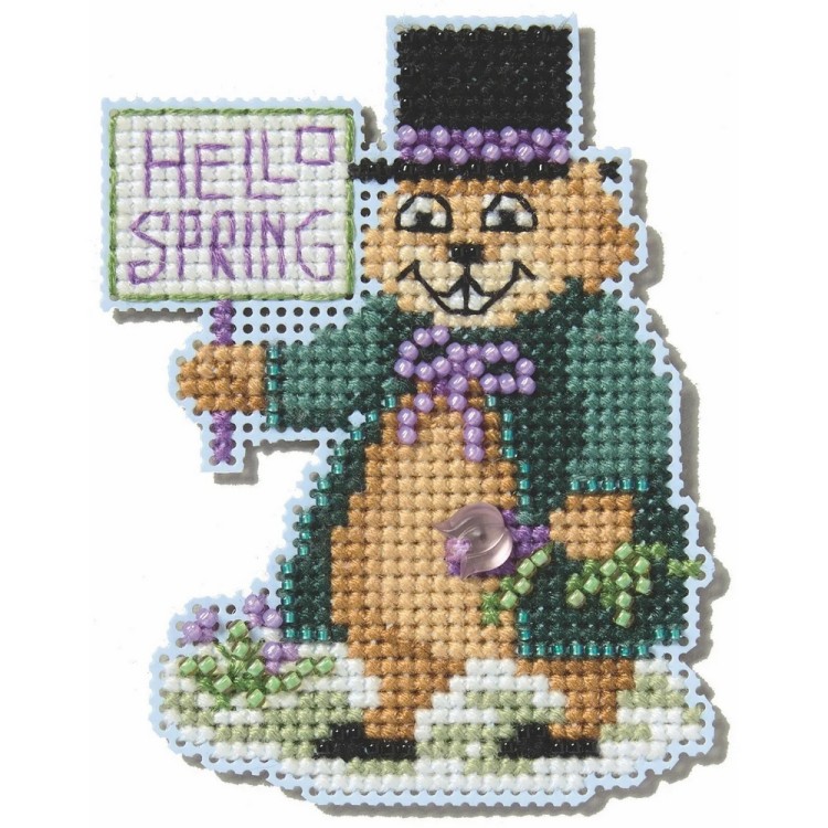 Набор для вышивания Mill Hill MH182531 Groundhog Day (День сурка)