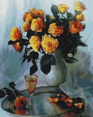 Арт Фея UA135 Букет желтых роз