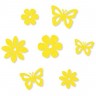 Efco 3447108 Набор декоративных элементов "Бабочки и цветы"