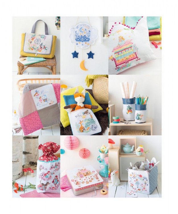 Французская вышивка крестом. 45 сказочных сюжетов от Вероник Ажинер