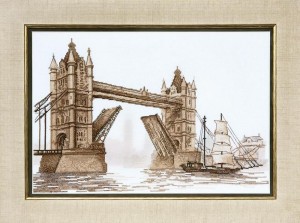 Crystal Art ВТ-087 Лондон. Тауэрский мост
