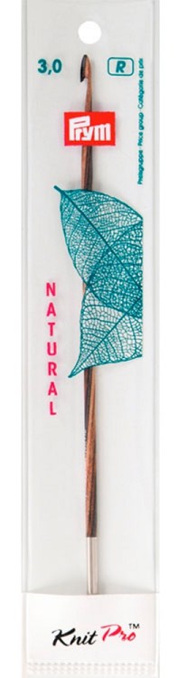 Prym Крючок для вязания тунисский съемный "NATURAL" 15 см