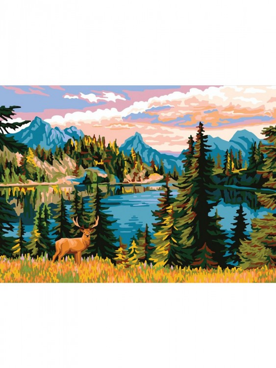Collection D'Art 12997 Ткань с рисунком для вышивания
