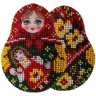 Набор для вышивания Радуга бисера В-583 Матрёшка с куклой