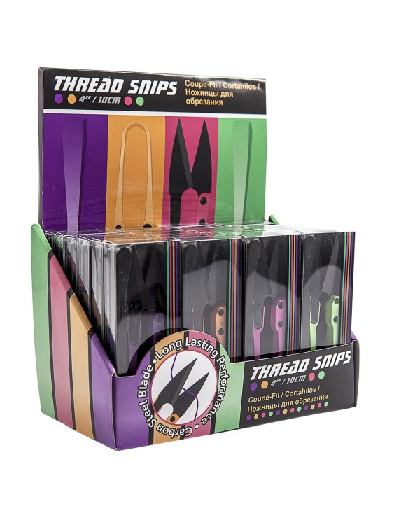 Hemline B4803 Ножницы-сниппер для обрезки нитей, 10 см