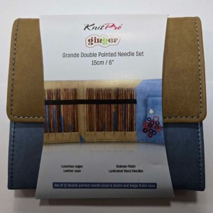 KnitPro 150303 Набор "Grande" спиц чулочных"Ginger"