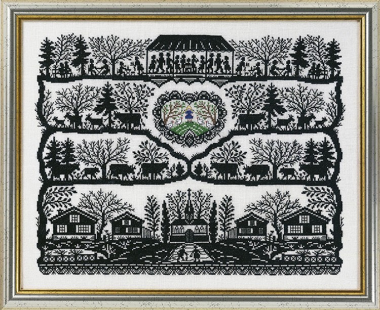 Набор для вышивания Eva Rosenstand 92-942 Силуэт (Silhuetklip)