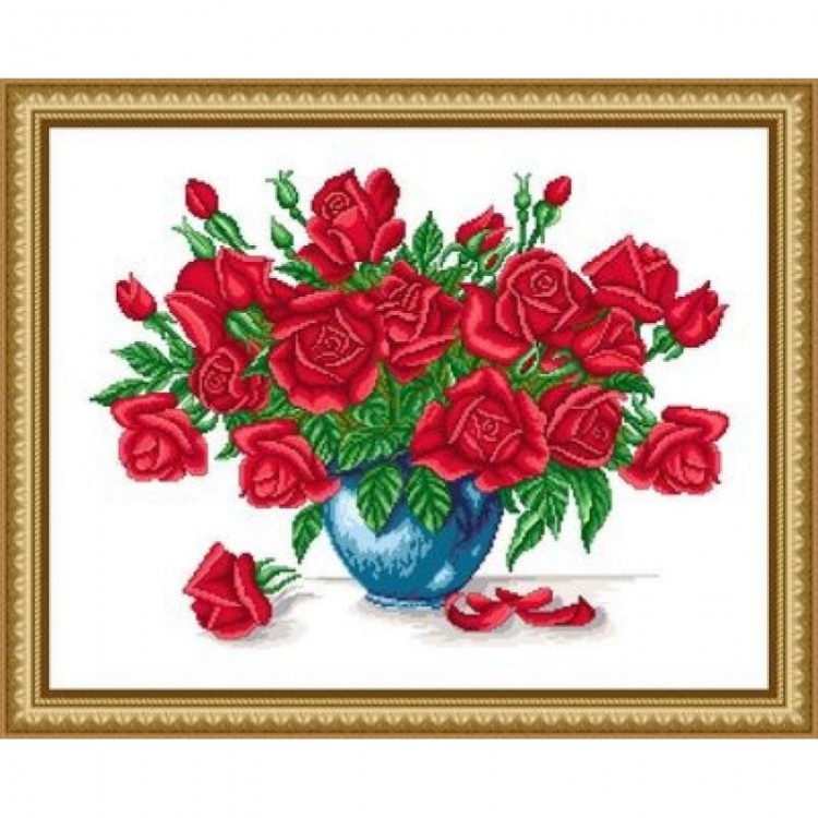 Набор для вышивания Сделано с любовью ЦВ-013 Розы для любимой