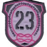 HKM 33367/1SB Термоаппликация "Wappen 23 grau"