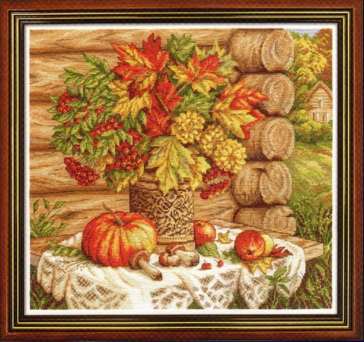 Набор для вышивания Панна N-1392 (Н-1392) Осенний натюрморт