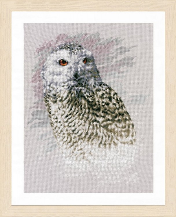 Набор для вышивания Lanarte PN-0183826 Snowy Owl