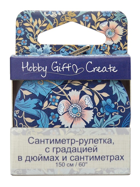 Hemline HGC253.01 Сантиметр-рулетка с градацией в дюймах и сантиметрах