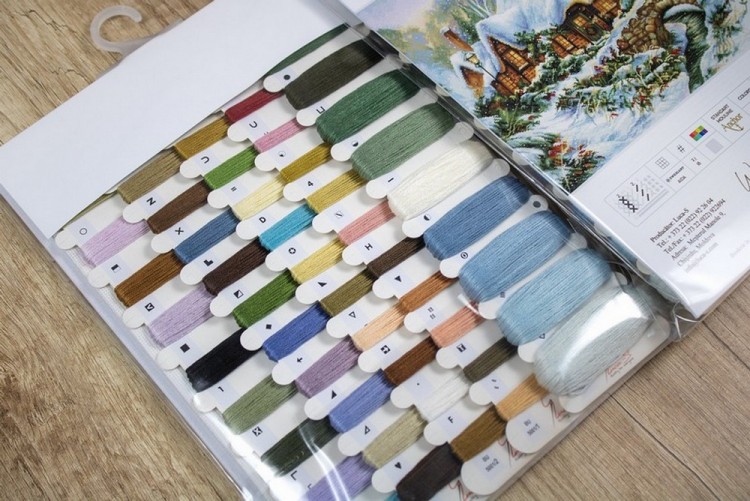 Набор для вышивания Luca-S BU5001 Зимний пейзаж