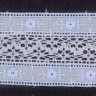 IEMESA T116/19 Мерсеризованное хлопковое шитье с плетеным кружевом, ширина 50 мм, цвет кремовый