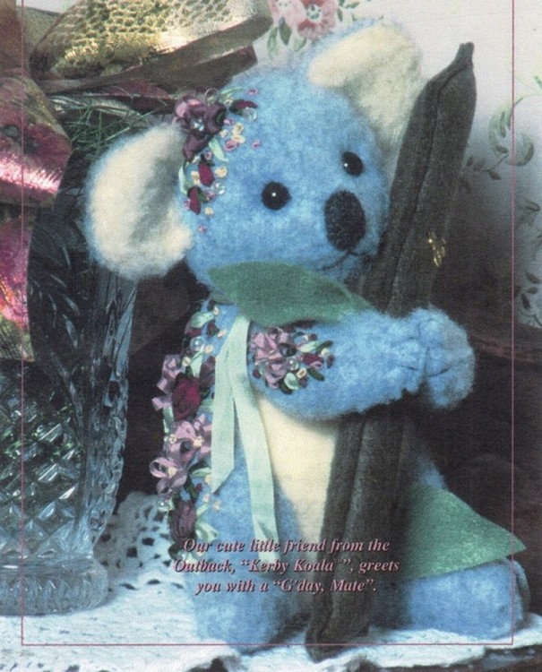 Ribbon Embroidery VCC023 Kerby Koala (Керби-Коала)