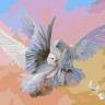 Белоснежка 159-AS Полет белых голубей