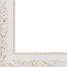 Белоснежка 1625-BL Рама багетная Antique (белый+золотой)